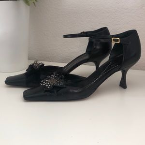 Kate Spade  - Beguile - Feather and Flower Heels